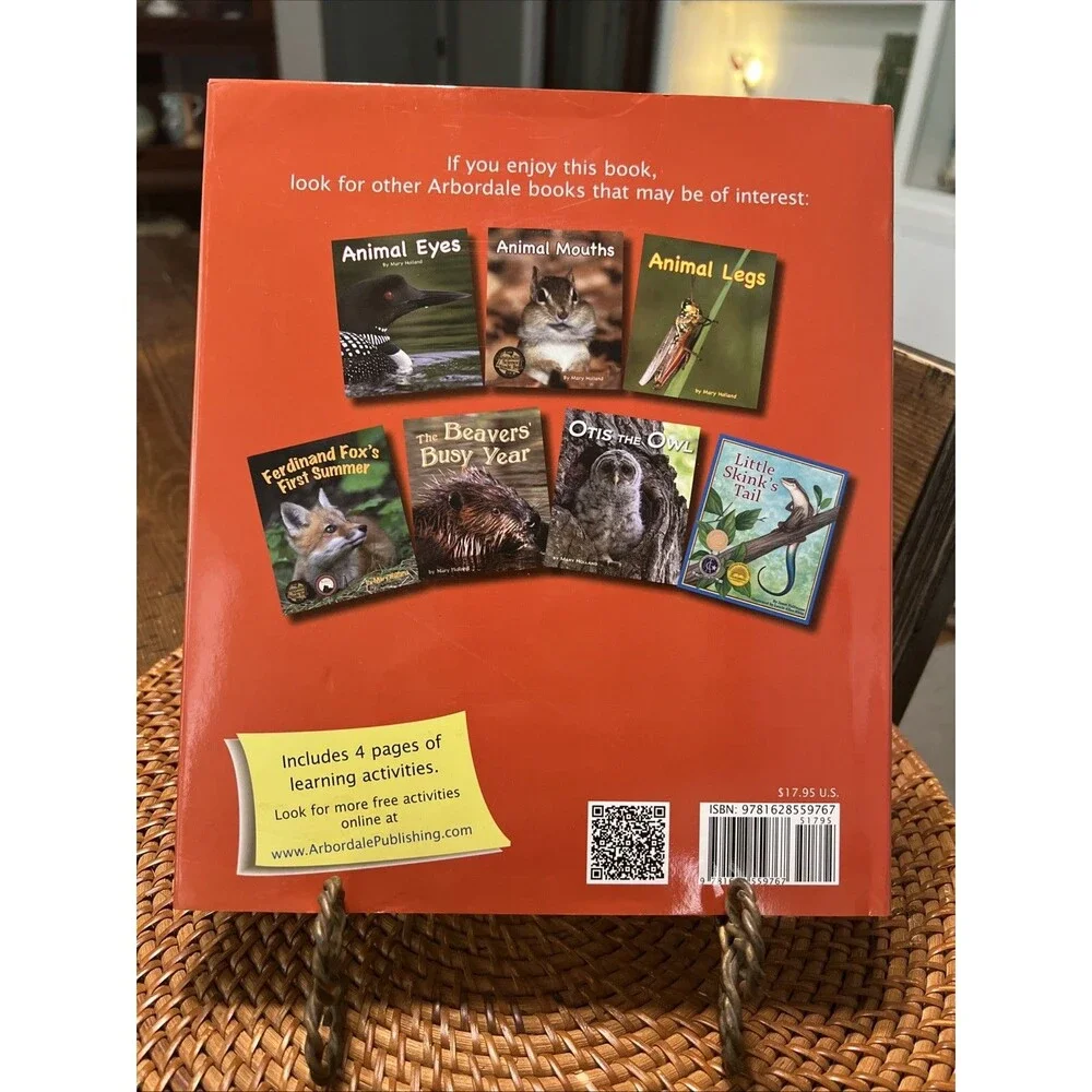 Animal Tails Non Fiction book By Mary Holland With Book Jacket